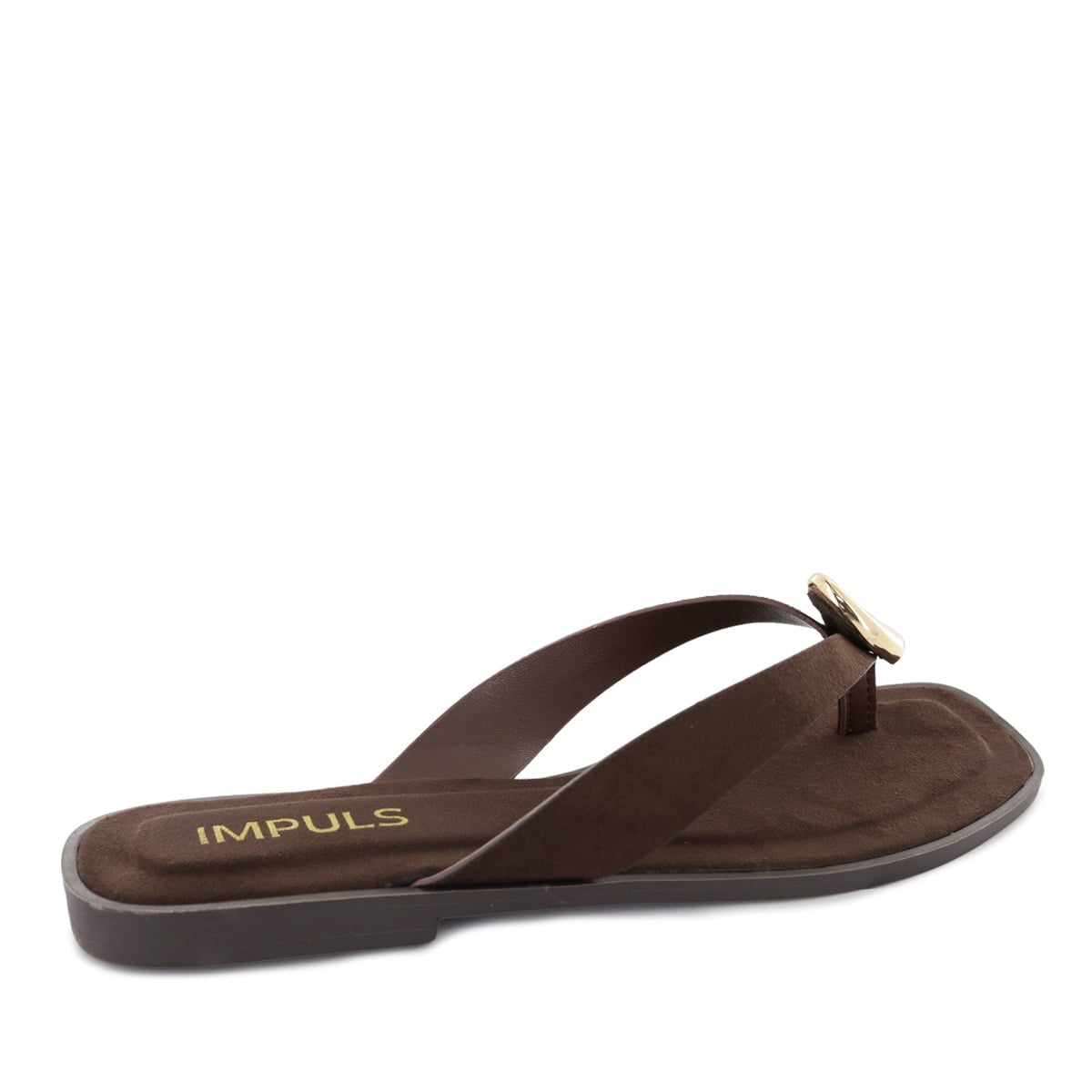 SANDALIAS FLATS MUJER DAIRA10 CHOCOLATE - 3