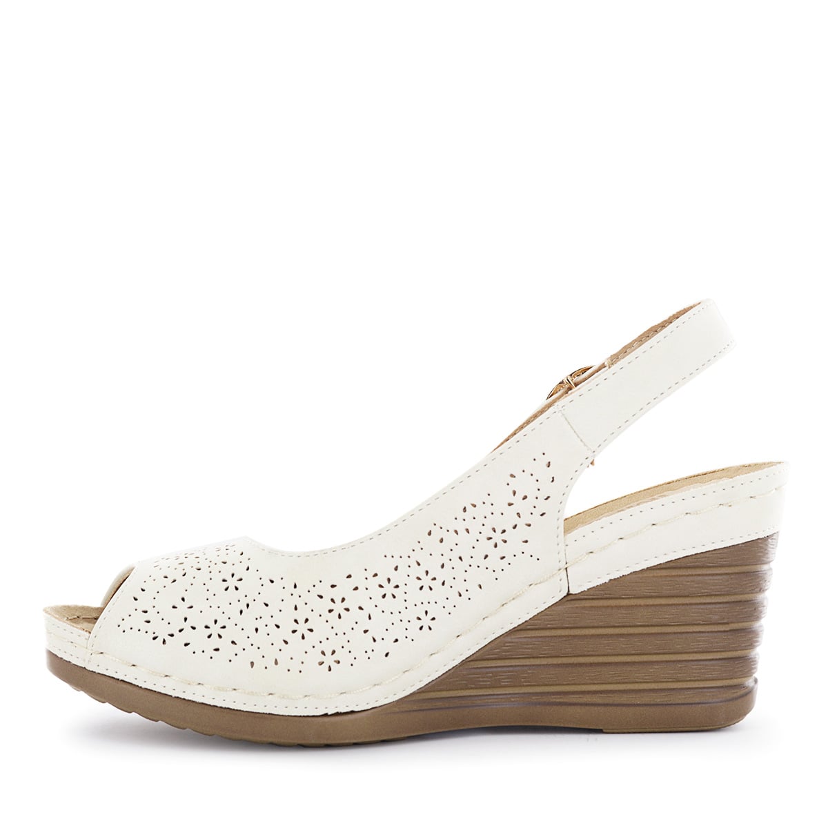 SANDALIAS CUÑA MUJER SAIDA17 HIELO - 4