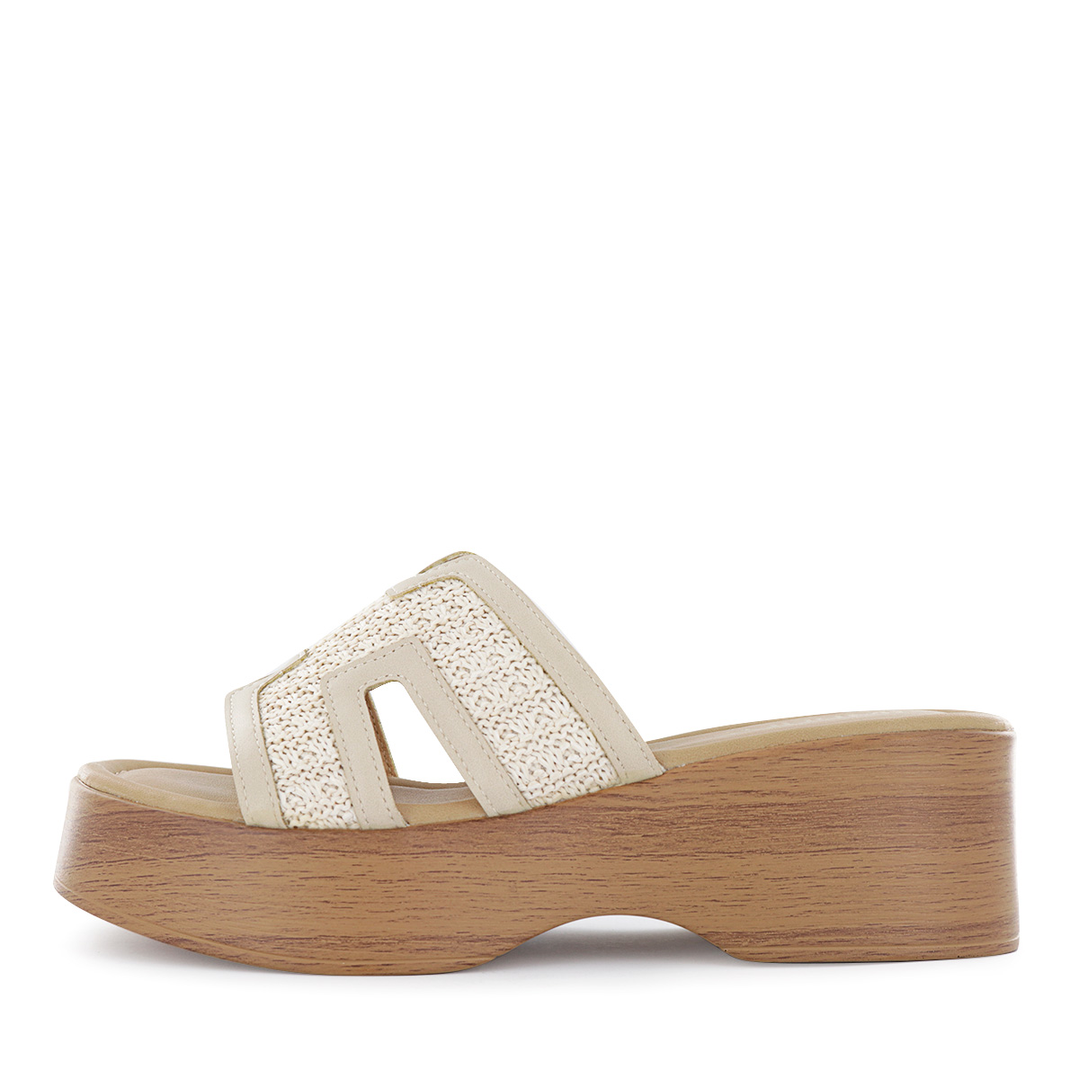SANDALIAS CUÑA MUJER ABI15 HIELO - 4