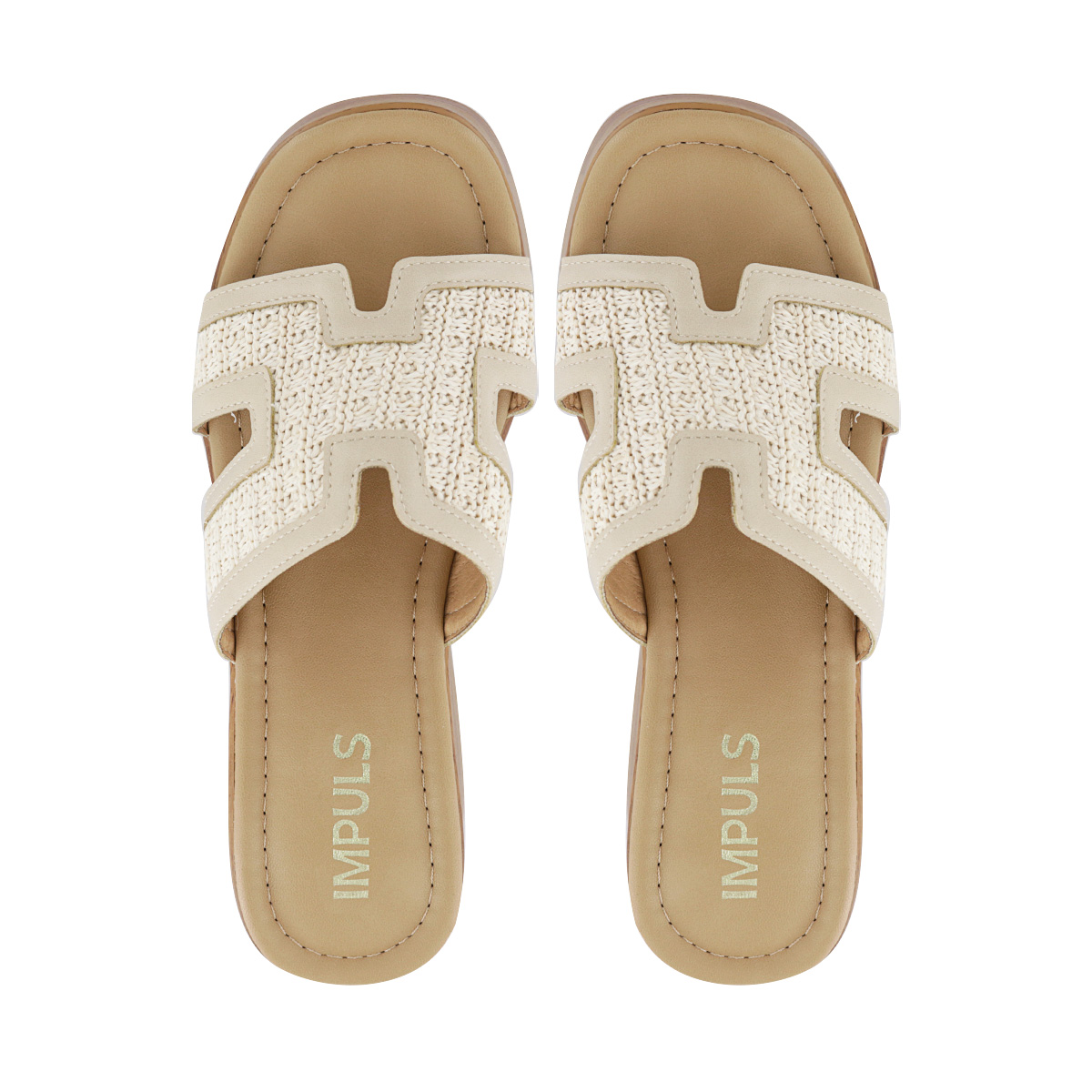 SANDALIAS CUÑA MUJER ABI15 HIELO - 5
