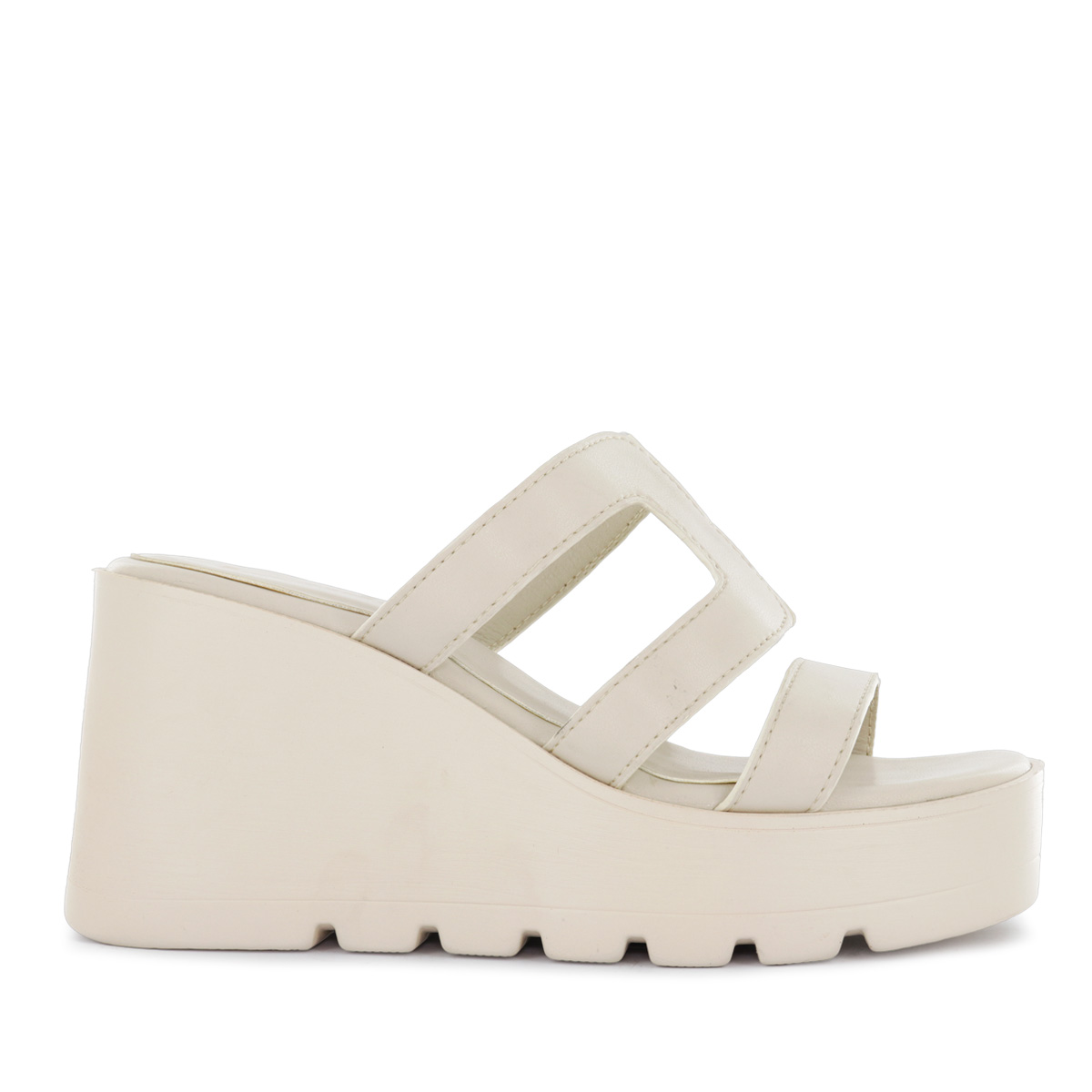 SANDALIAS CUÑA MUJER KESHA08 HIELO - 2