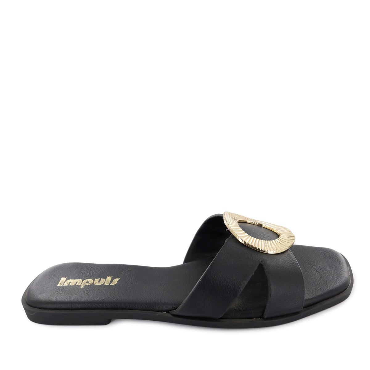 SANDALIAS FLATS MUJER DAIRA08 NEGRO - 2