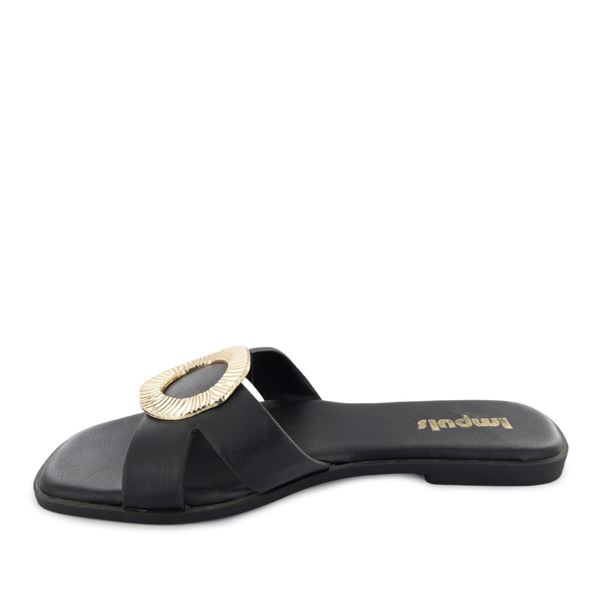 SANDALIAS FLATS MUJER DAIRA08 NEGRO - 4