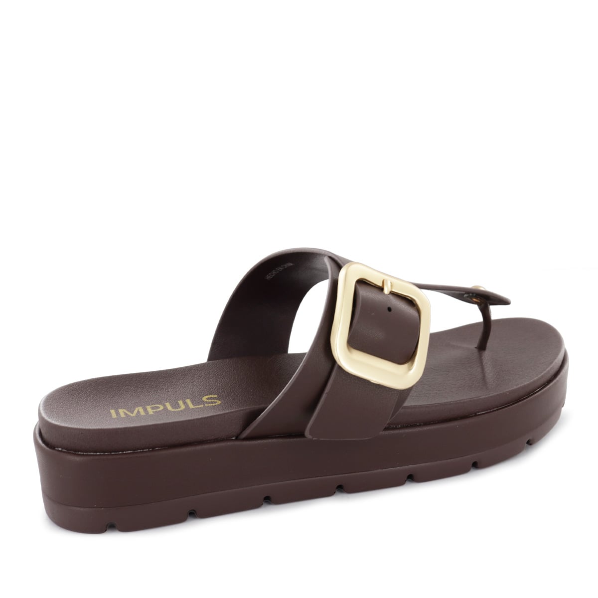 SANDALIAS CUÑA MUJER KESHA09 CHOCOLATE - 3