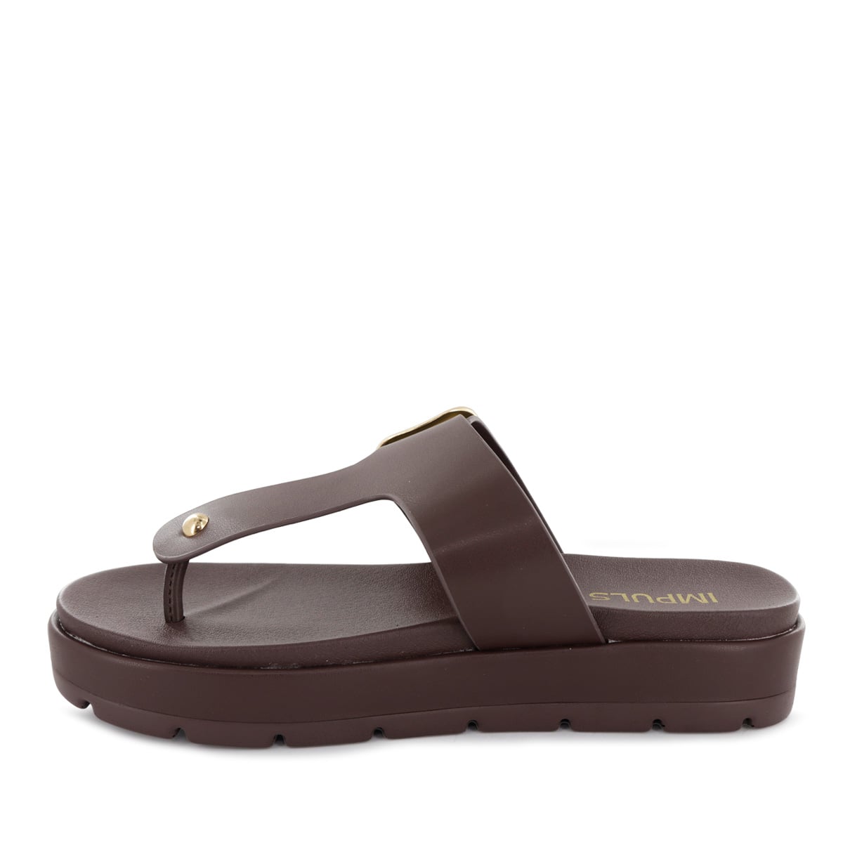 SANDALIAS CUÑA MUJER KESHA09 CHOCOLATE - 4