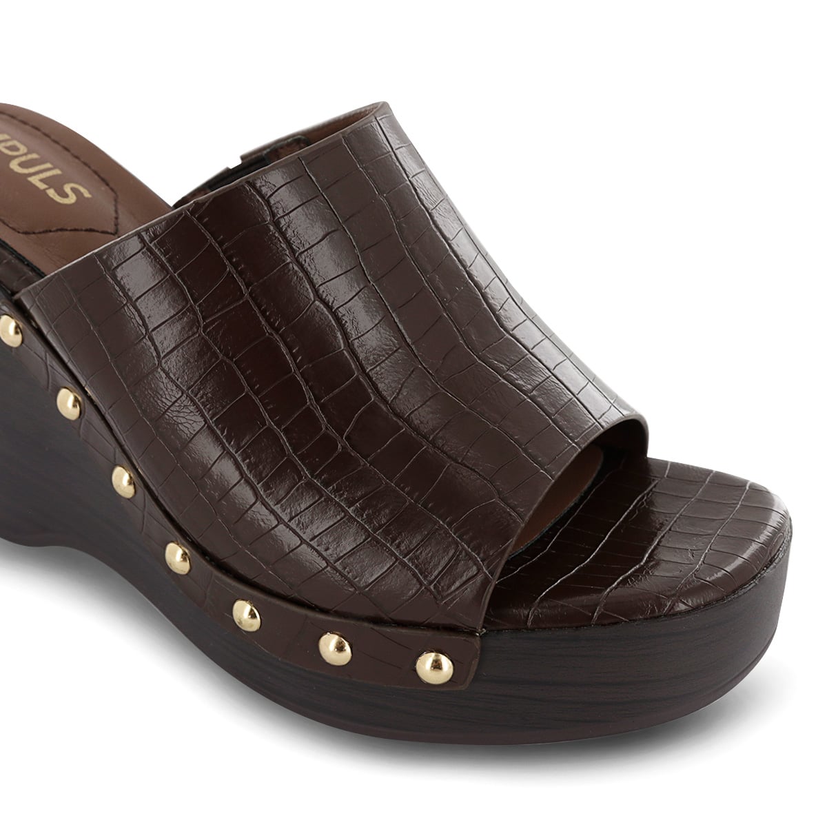 SANDALIAS CUÑA MUJER ABI13 CAFE - 6