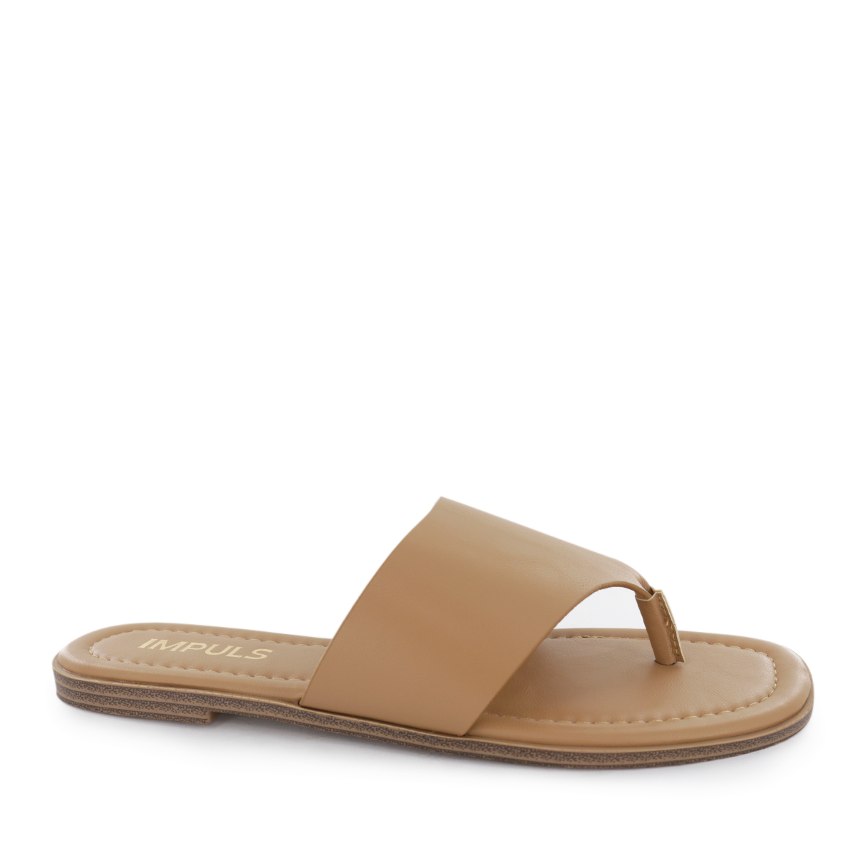 SANDALIAS FLATS MUJER DAIRA09 BEIGE - 1