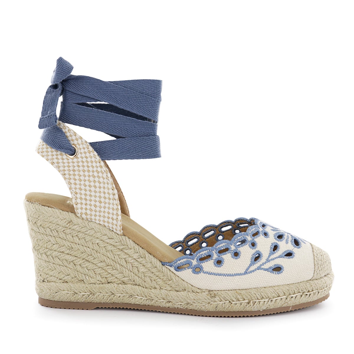 ALPARGATAS CUÑA MUJER HELLEN03 NAVY - 2