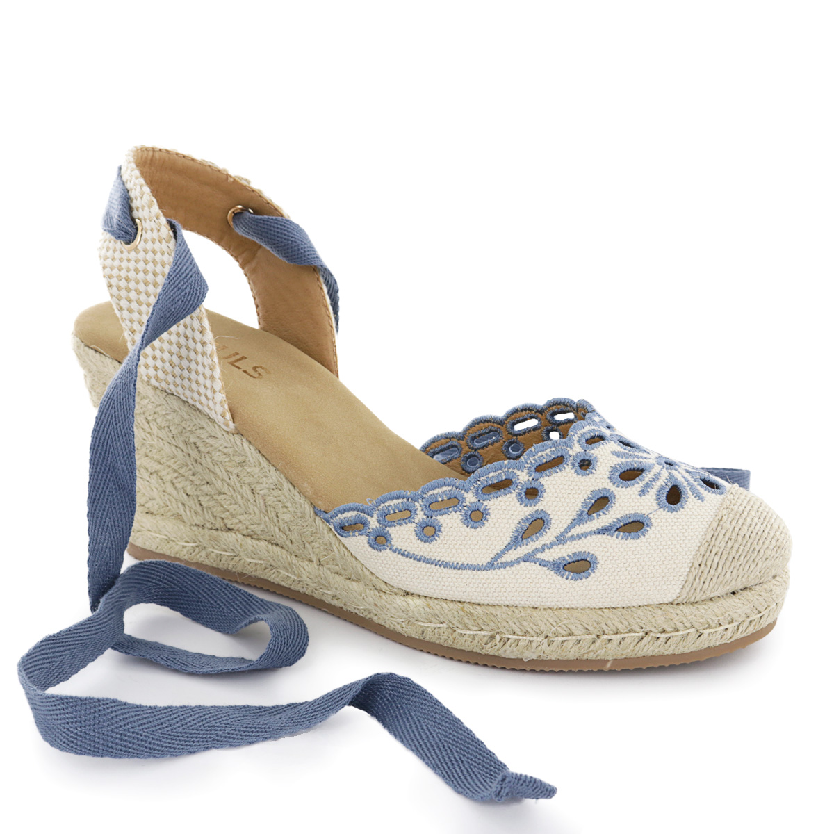 ALPARGATAS CUÑA MUJER HELLEN03 NAVY - 5