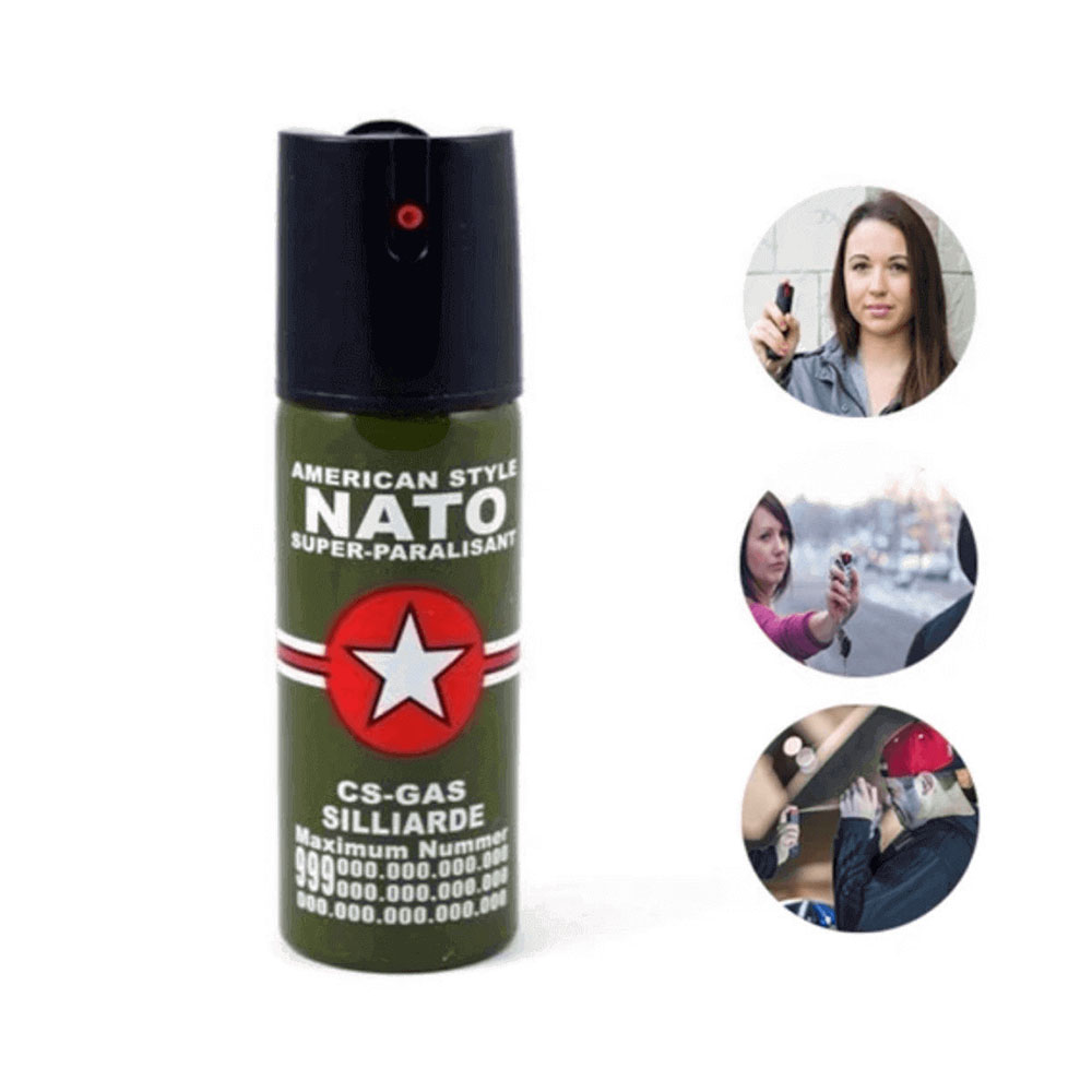 GAS PIMIENTA FENIX IMPORT SPRAY 60ML DEFENSA PERSONAL PROTECCIÓN VERDE - 1