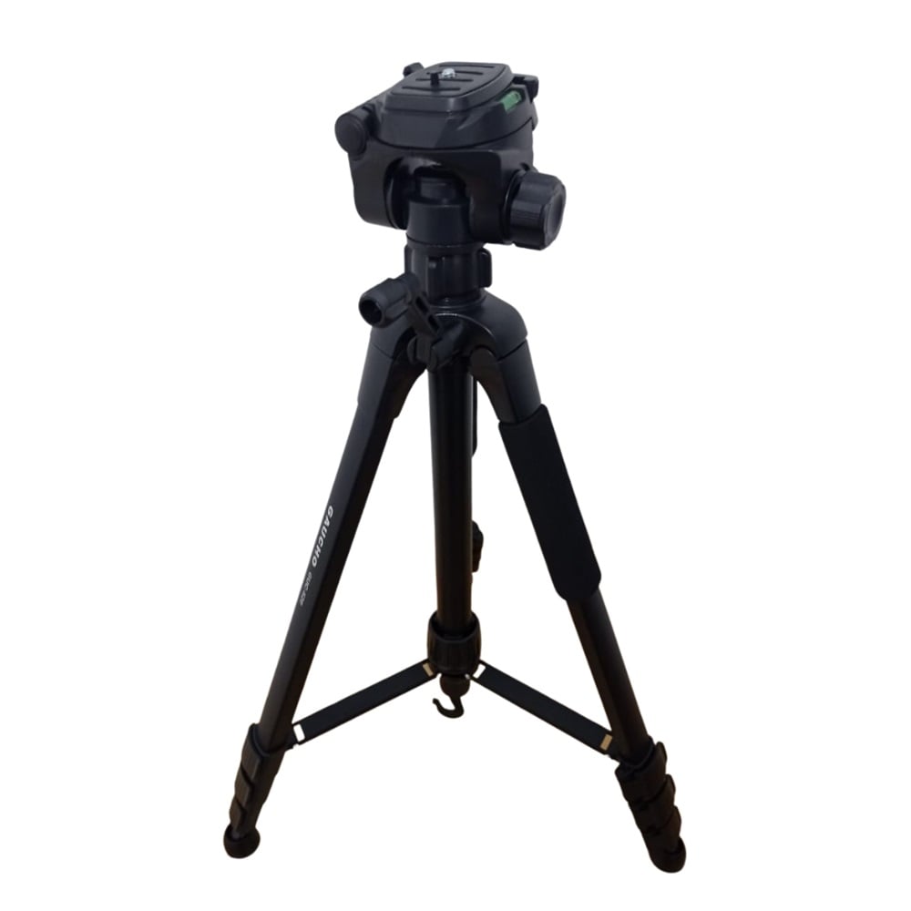 Trípode Profesional Cámara Celular 3 Secciones + Soporte + Funda 1.50Mt GUC-520 - 1