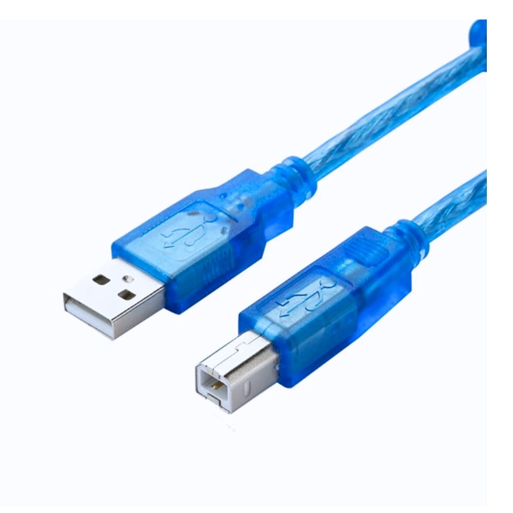 CABLE IMPRESORA ESCANER USB 2.0 -10 METROS AZUL - 1