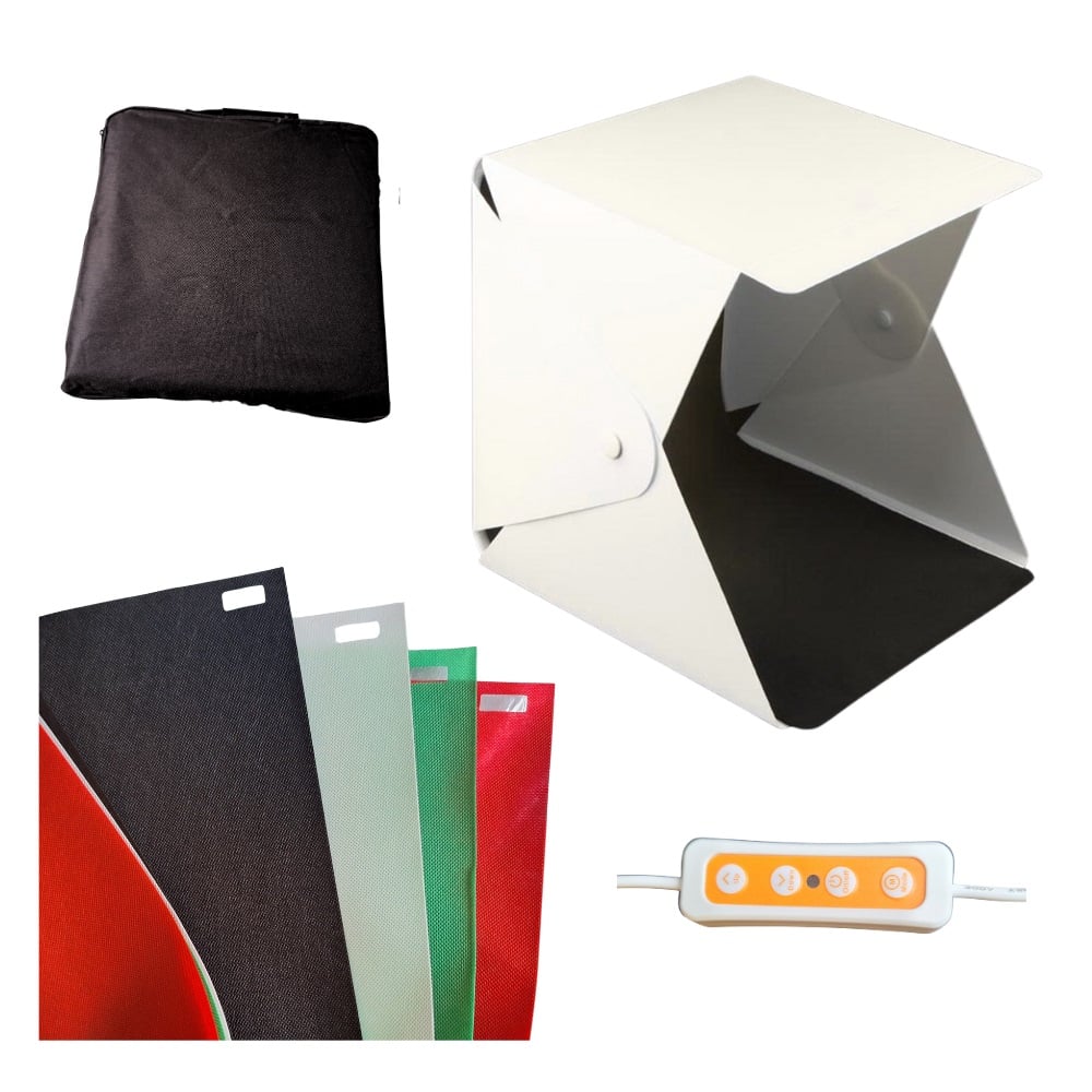 Cubo Fotografico 40x40cm Usb Luz Led Py12231 Productos + Accesorios - 1