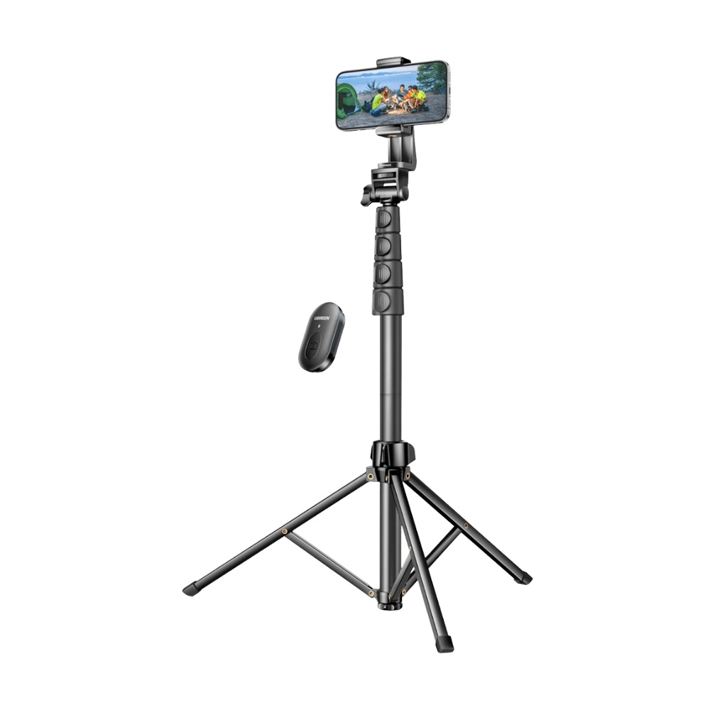 TRIPODE SELFIE STICK 2 EN 1 BLUETOOTH DE 1.8 METROS UGREEN LP680 - 2