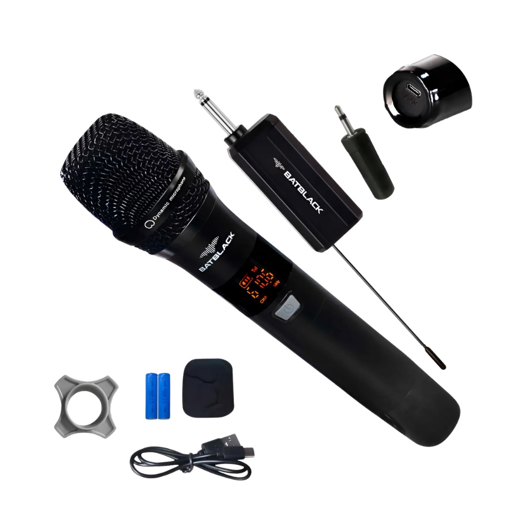 MICROFONO INALAMBRICO UHF RECARGABLE BT-LR51 - 2