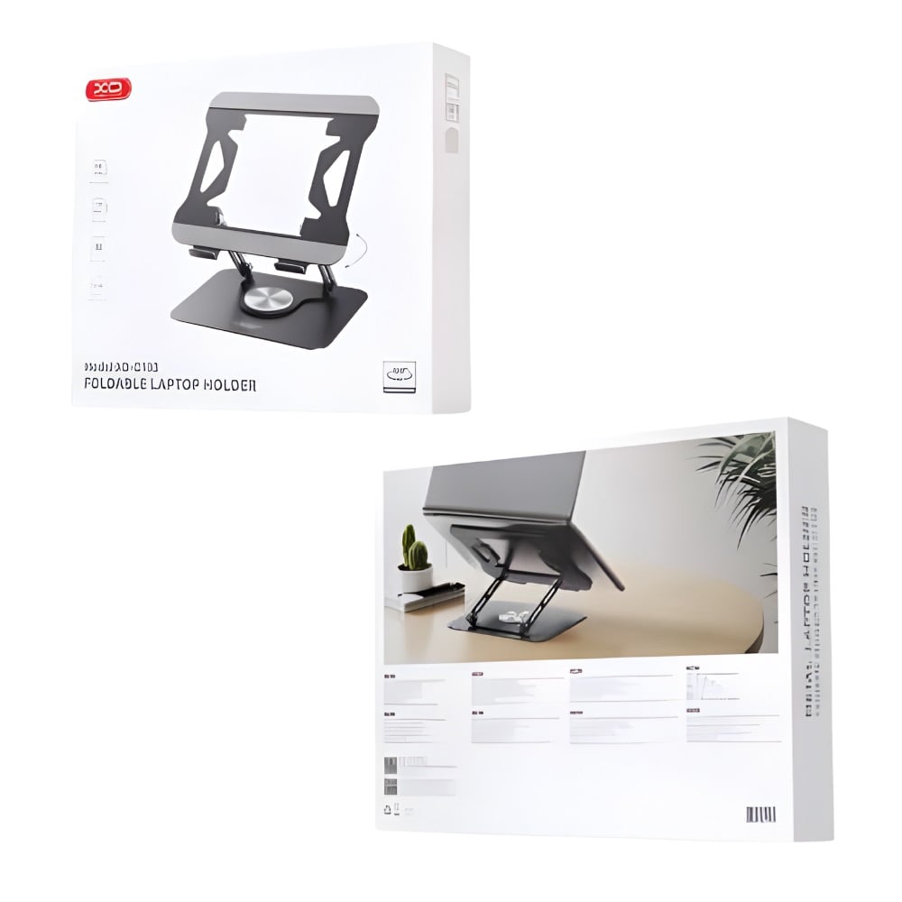 SOPORTE DE ALUMINIO PARA TABLET Y LAPTOP 360° XO C153 - 2