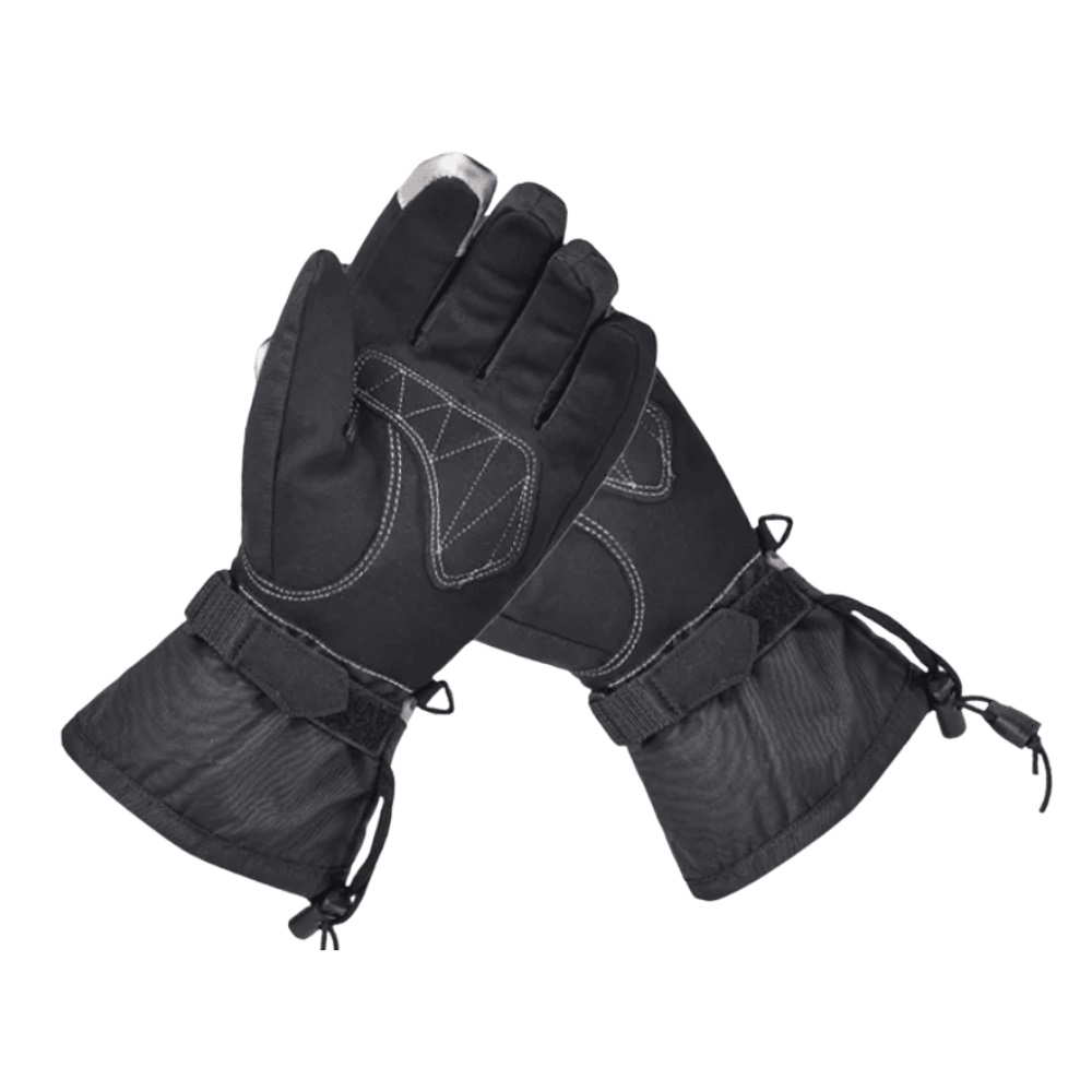 GUANTE DE INVIERNO REFORZADO PARA MOTOCICLISTA SCOYCO TALLA L NEGRO - 2