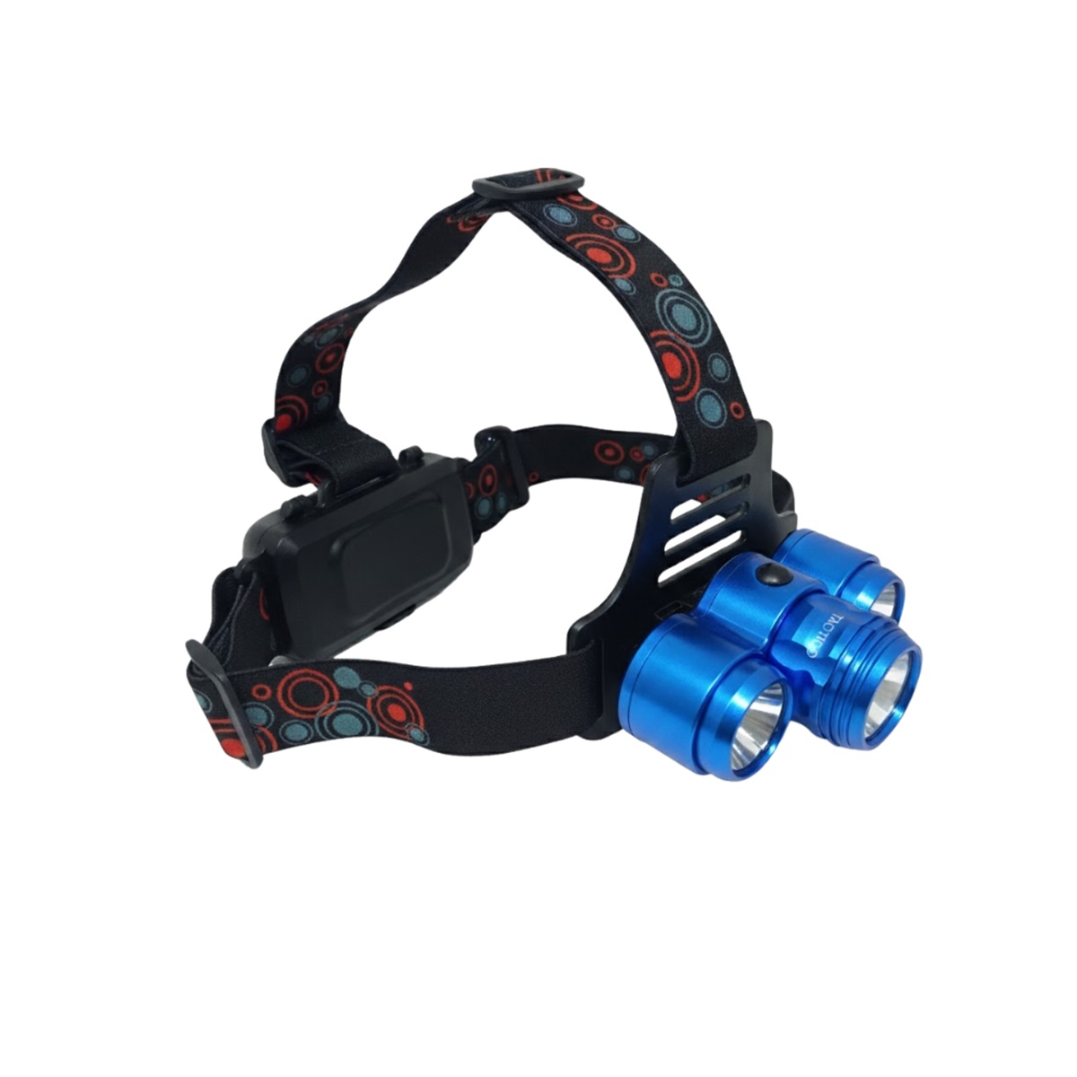 LINTERNA FRONTAL BOSSNEY RECARGABLE BS3863-T6 AZUL - 2