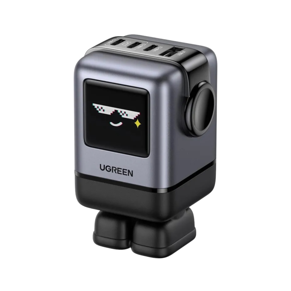 CUBO CARGADOR UNO RG 100W 3 PUERTOS TIPO C + 1 PUERTO USB UGREEN X688 - 2