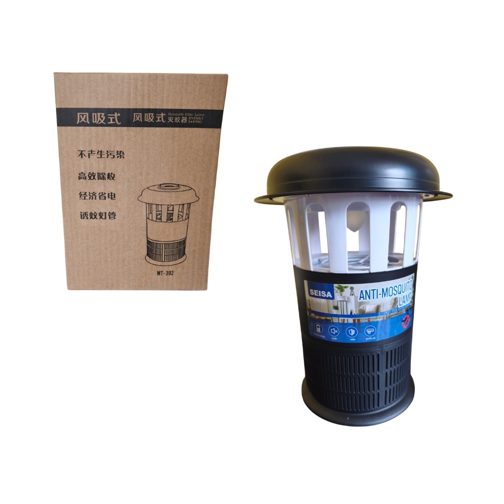 LAMPARA MATA MOSQUITOS LUZ UV ELECTRICO 220V MODELO MT-302 - 1
