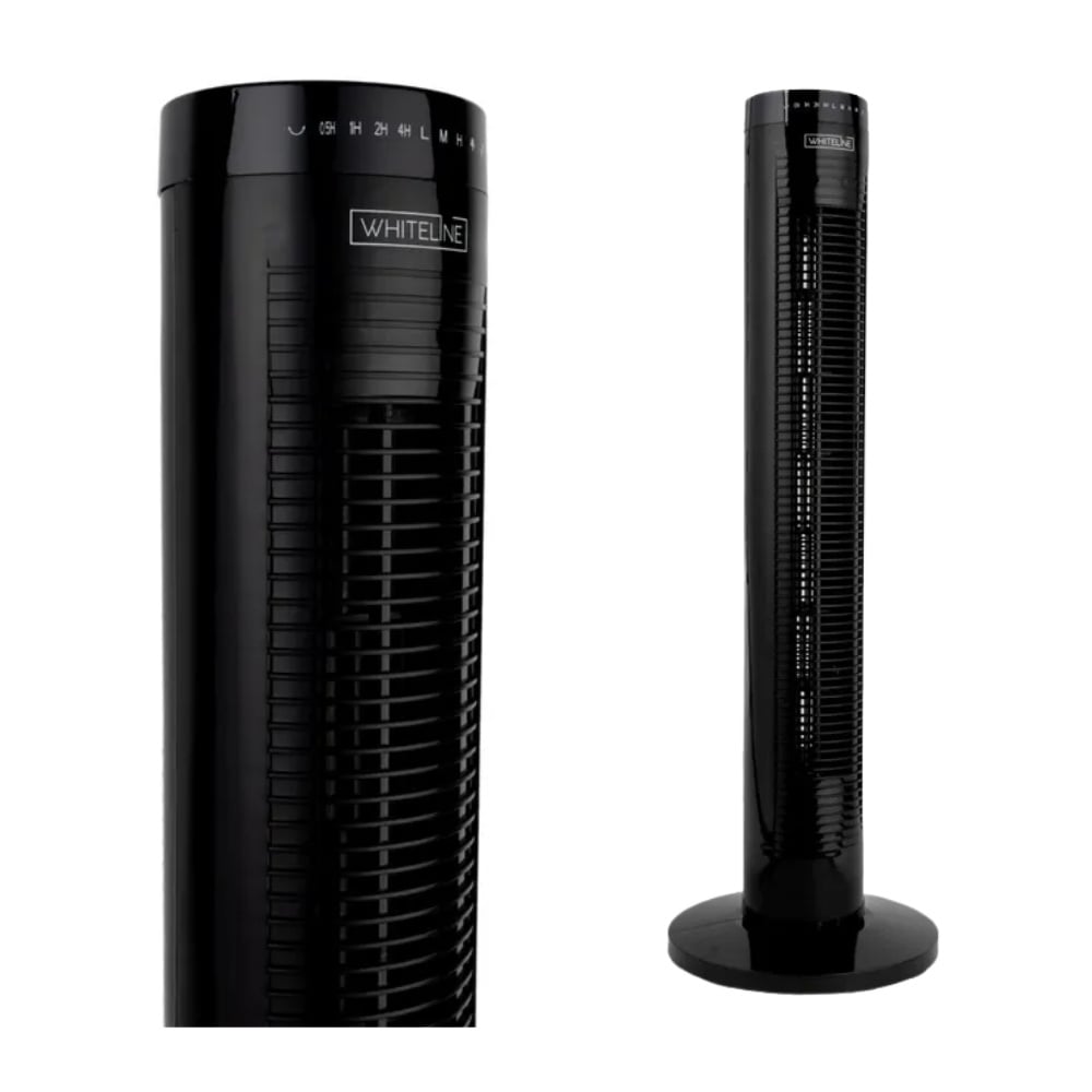 VENTILADOR DE TORRE GIRATORIO SILENCIOSO 3 VELOCIDADES 45W DE 70″ 220V WHITELINE - 1