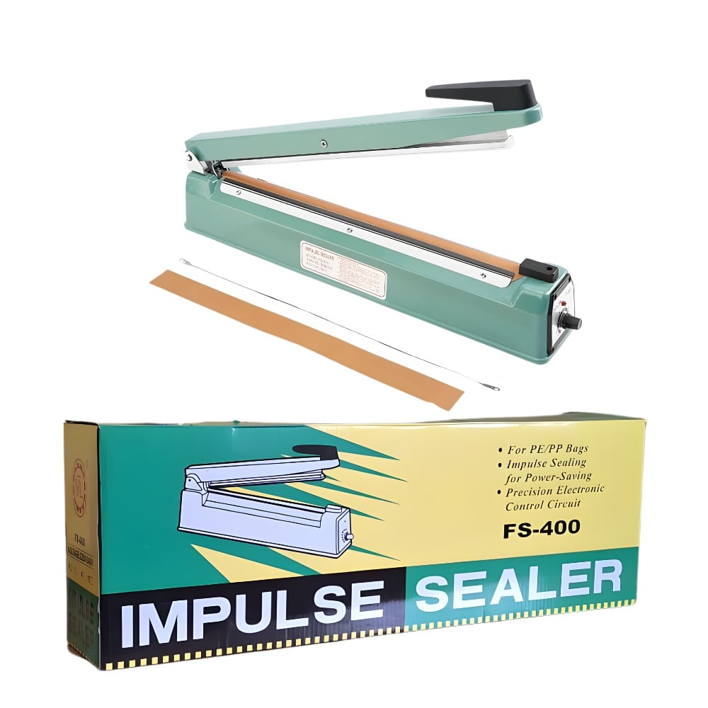 SELLADORA INDUSTRIAL DE BOLSAS 40 CM MANUAL 600W FS-400 - 1