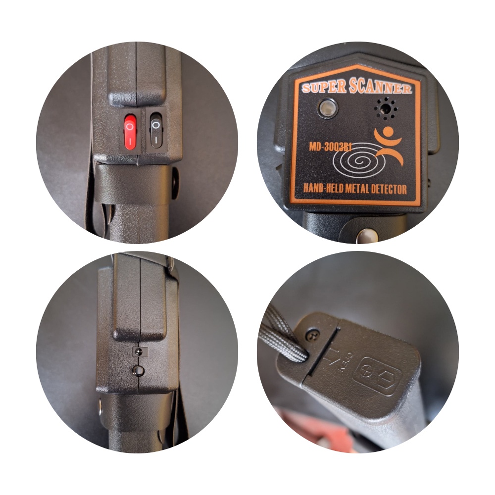 DETECTOR DE METALES CON INTERRUPTOR DE PROXIMIDAD SUPER SCANNER MD-3003B1 - 2