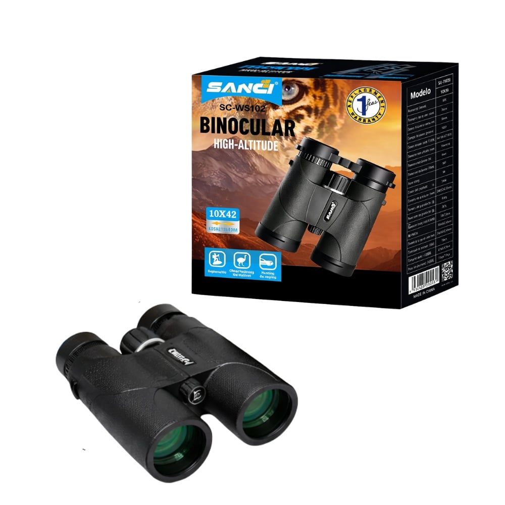 BINOCULARES PROFESIONAL 10X42 DE 1000 METROS SANCI SC-W5102 - 1