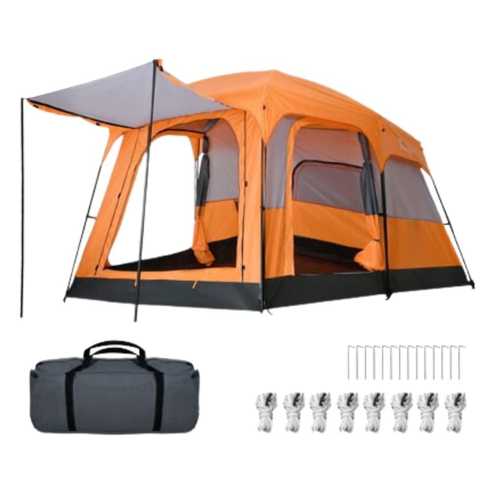 CARPA CAMPING FAMILIAR 12 PERSONAS DE AIRE LIBRE - 2