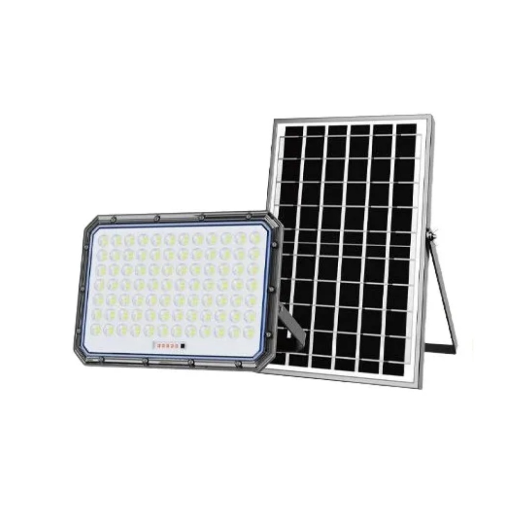 REFLECTOR SMD 168 LED RECARGABLE CON PANEL SOLAR Y CONTROL REMOTO CAFINI CN-L3936T-3 - 2