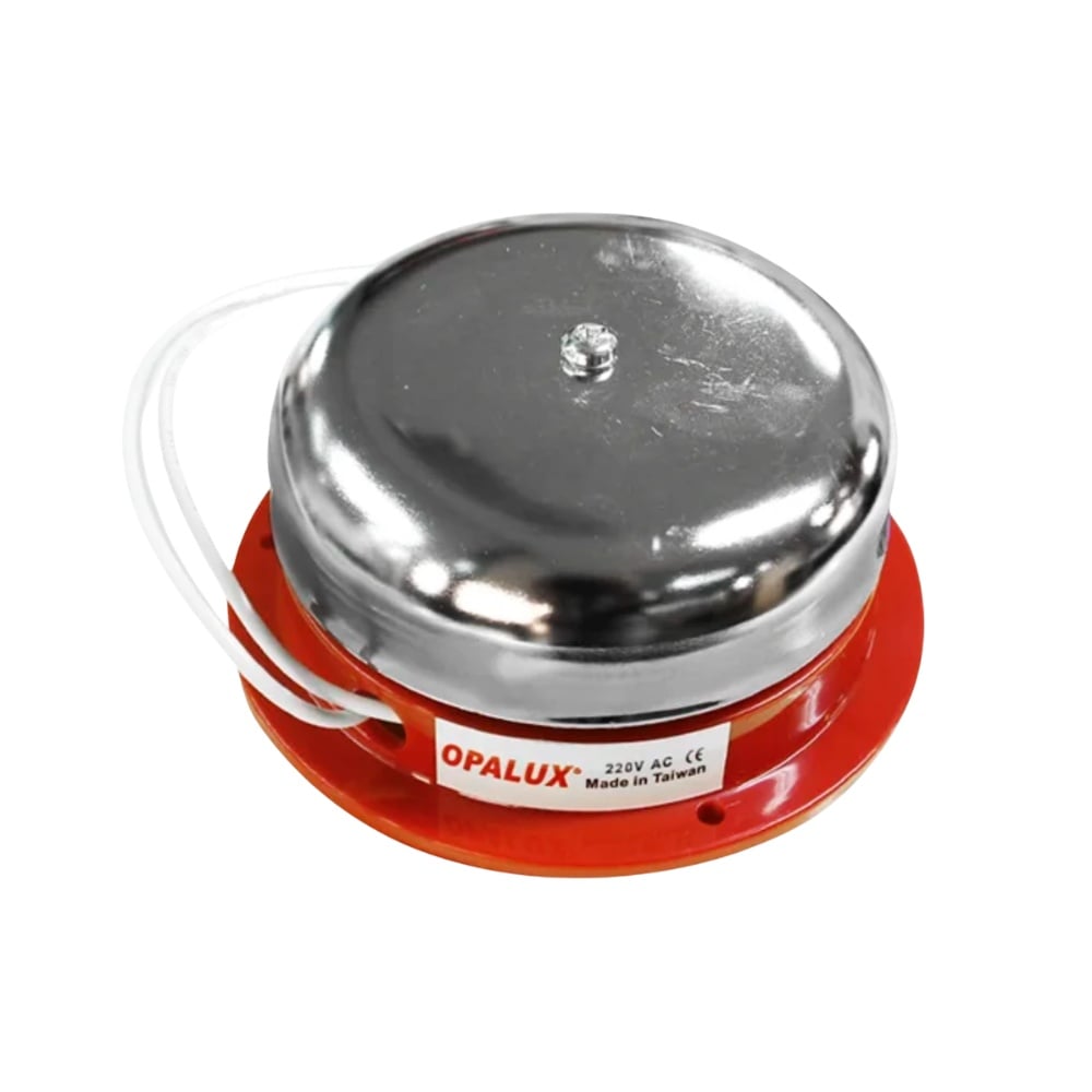 TIMBRE INDUSTRIAL REDONDO DE METAL 4' OPALUX 72.04.220 - 1