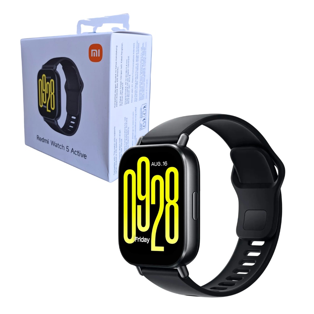 SMARTWATCH XIAOMI REDMI WATCH 5 ACTIVE NEGRO M2351W1 CON PANTALLA LCD 2.0' LLAMADAS BLUETOOTH 100+ MODOS DEPORTIVOS - 1