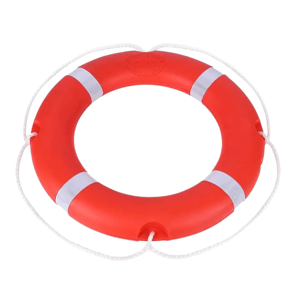BOYA FLOTADOR SALVAVIDAS CIRCULAR ARO DE 57 CM GRAVITAL - 2