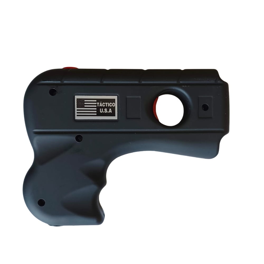 ELECTROSHOCK DE DEFENSA PERSONAL CON LINTERNA TIPO PISTOLA CON SEGURO TAC-PL6032-158000WAT - 2