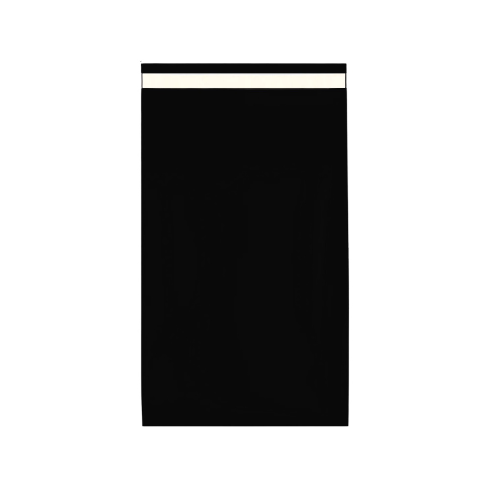 BOLSA PARA ENVÍOS ECOMMERCE Y COURIER 35X50 CM PACK 100 UNIDADES POLIETILENO CON CIERRE ADHESIVO DE SEGURIDAD NEGRO - 1