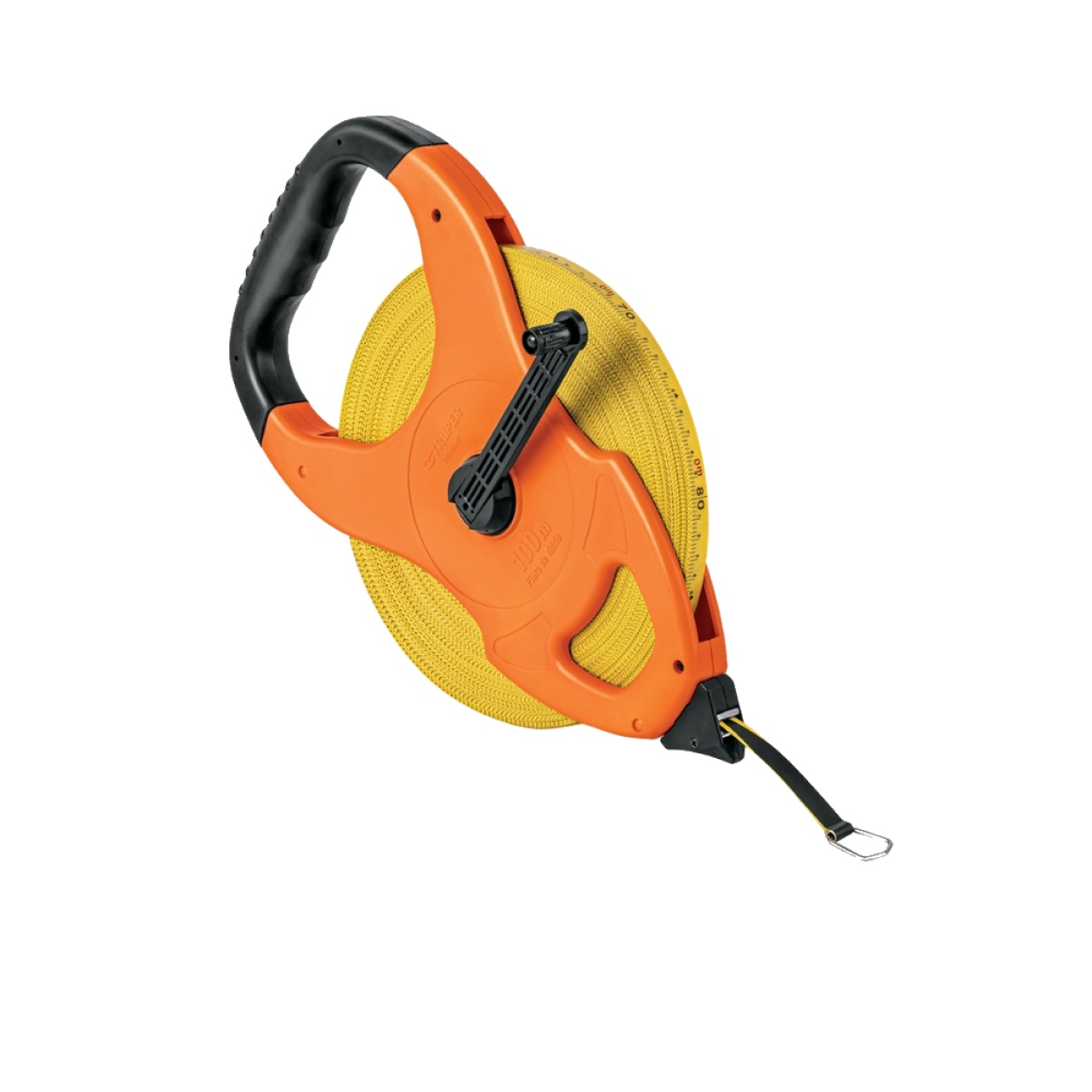 CINTA METRICA LARGA 100 METROS FIBRA DE VIDRIO TIPO CRUCETA PARA CONSTRUCCION, TOPOGRAFIA Y MEDICION PROFESIONAL TRUPER TFC-100ME - 1