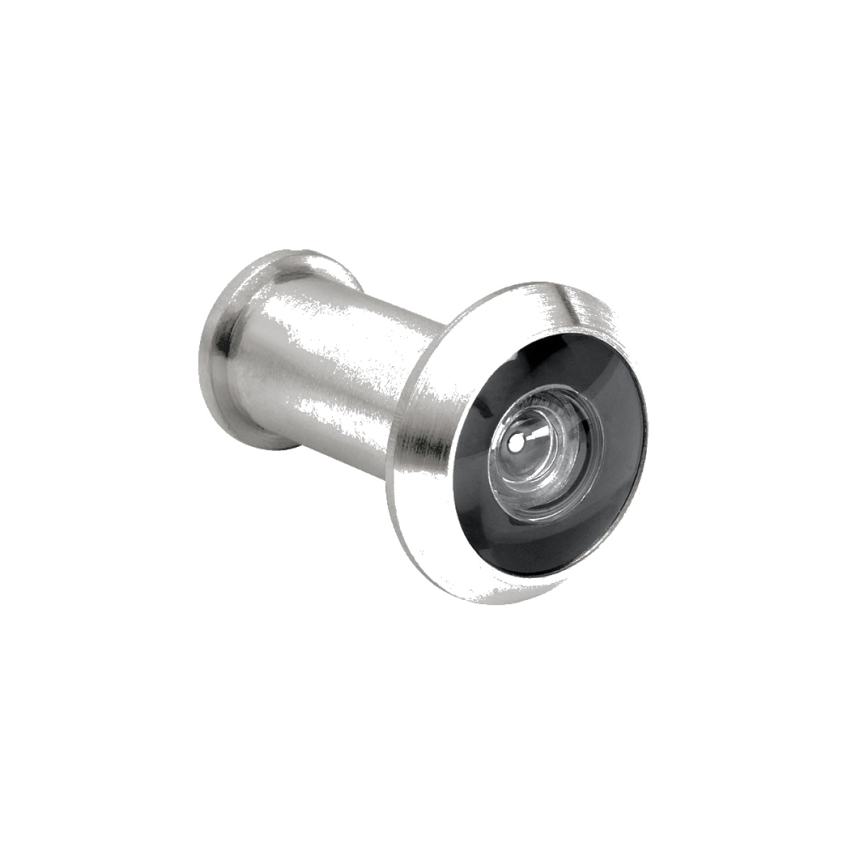 MIRILLA VISOR DE SEGURIDAD CON ACABADO DE CROMO PARA PUERTA 180° 30 MM HERMEX MIRI-3 - 1