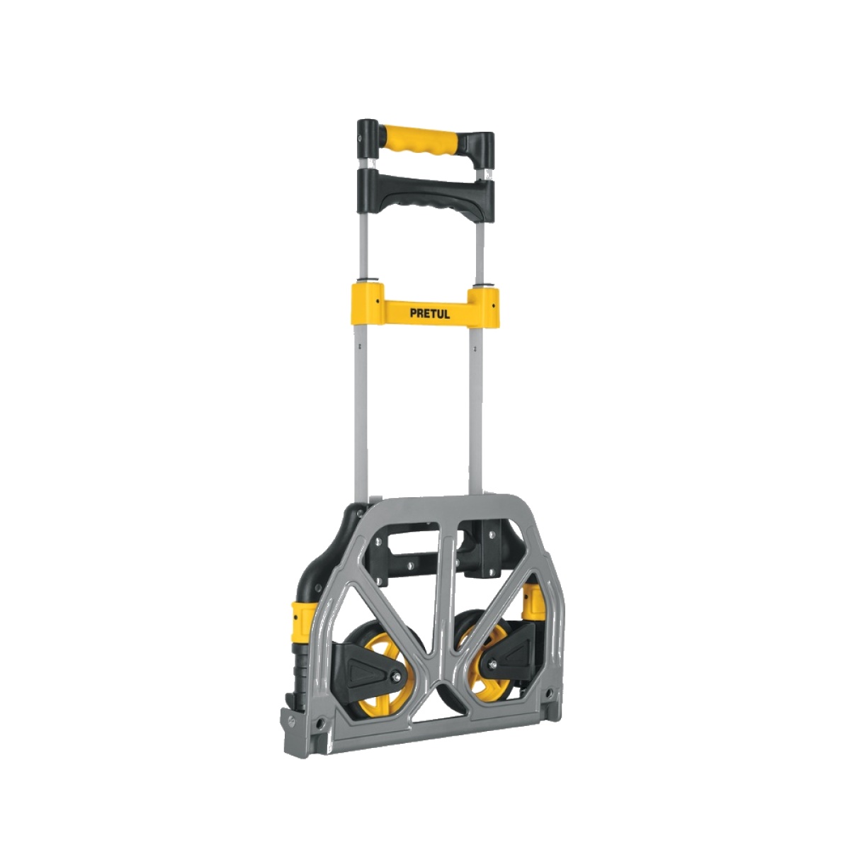 CARRETILLA COCHE DIABLO DE CARGA PLEGABLE DE ALUMINIO CON BASE DE ACERO CAPACIDAD 100 KG PRETUL DIA-100P - 2
