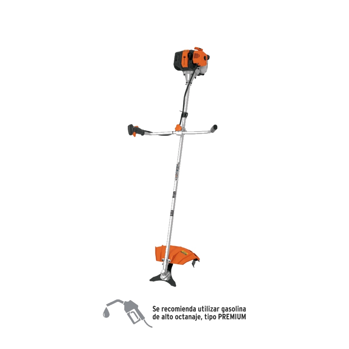 PODADORA DESMALEZADORA A GASOLINA 52 CC MANGO TIPO BICICLETA 18” DE CORTE PARA JARDÍN Y TRABAJO PESADO TRUPER DES-520 - 2