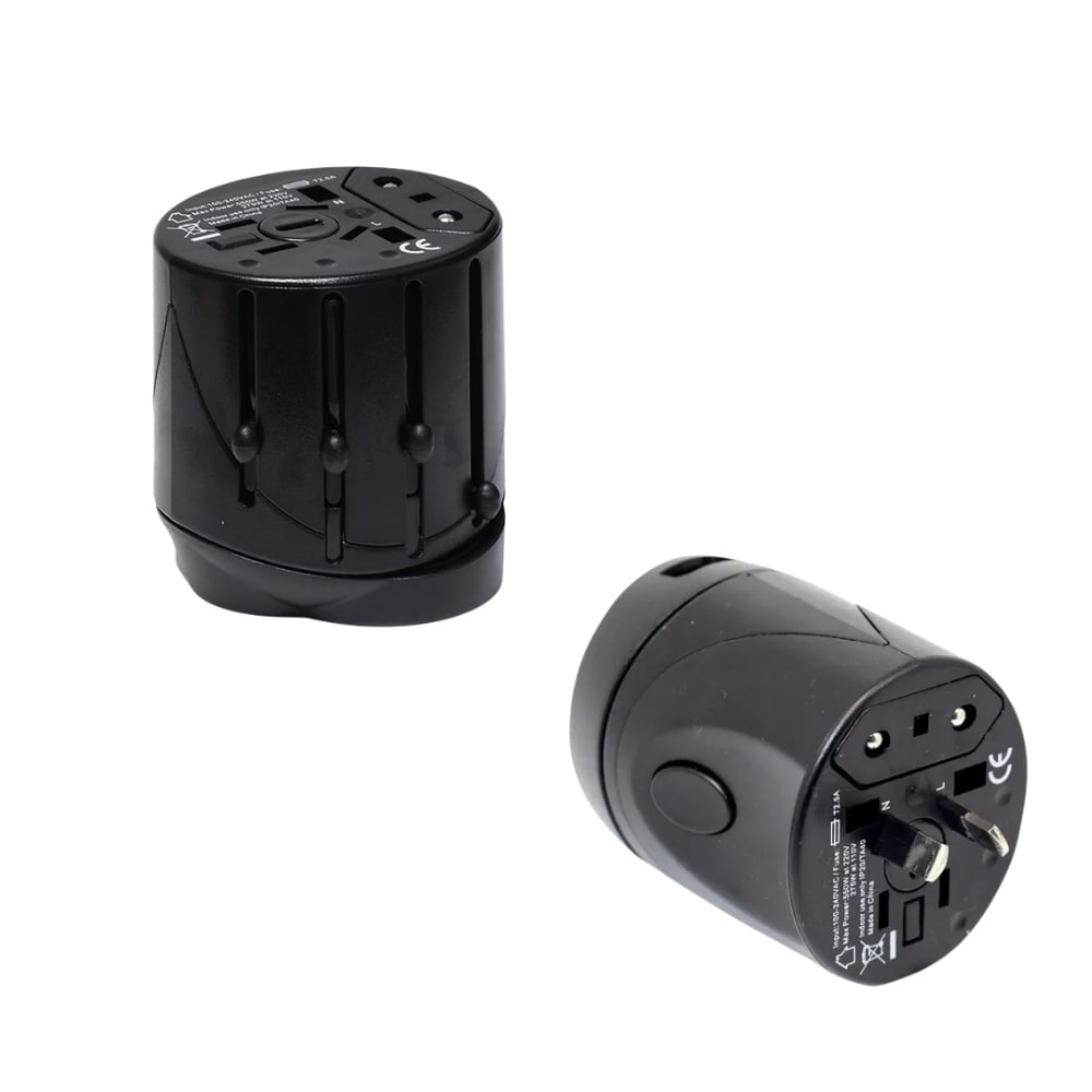 ADAPTADOR UNIVERSAL DE VIAJE CON PUERTO USB INTEGRADO COMPATIBLE CON ENCHUFES INTERNACIONALES OPALUX OP-UT99 - 2
