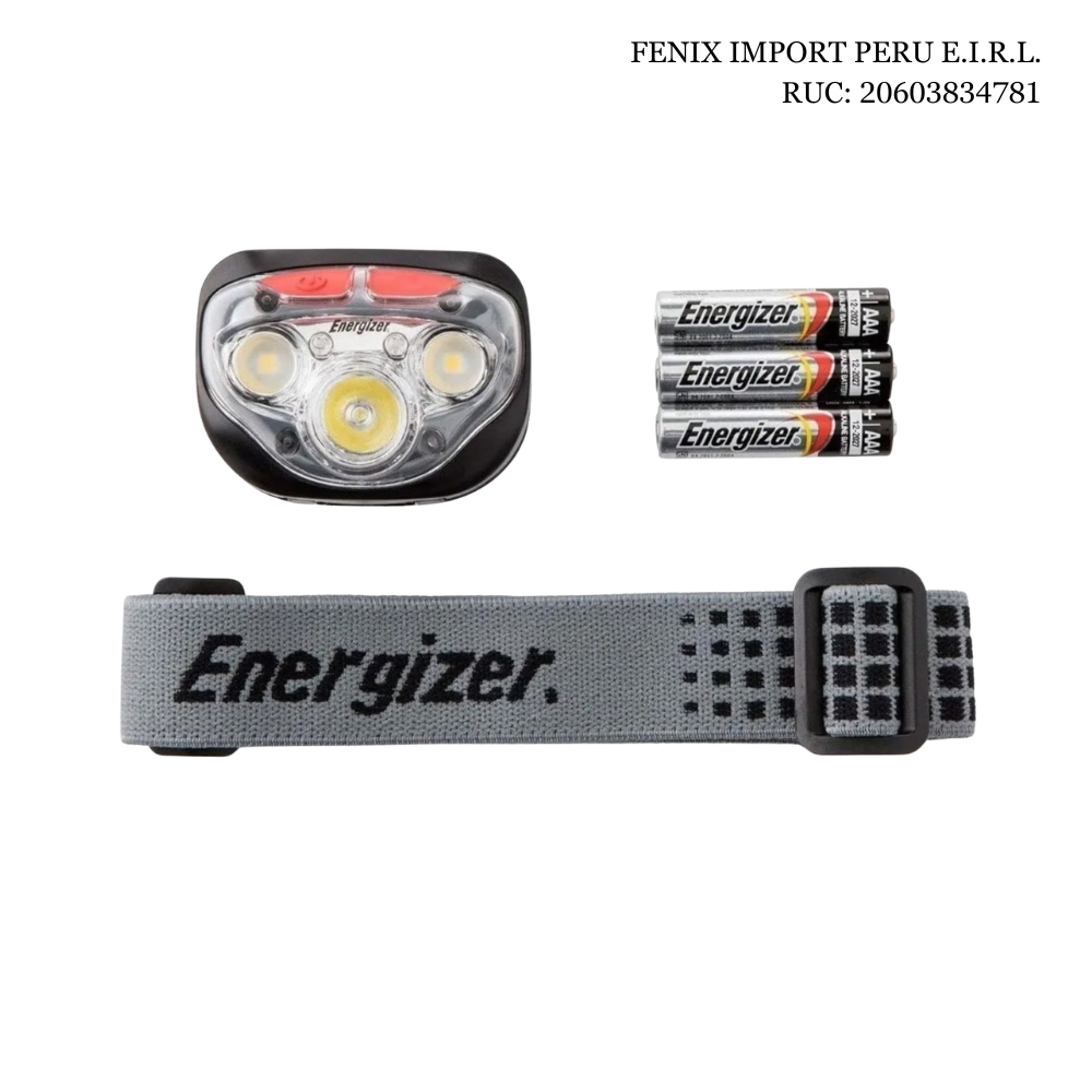 LINTERNA FRONTAL 400 LUMENES 5 MODOS 35HRS IPX4 85 METROS ENERGIZER - 2