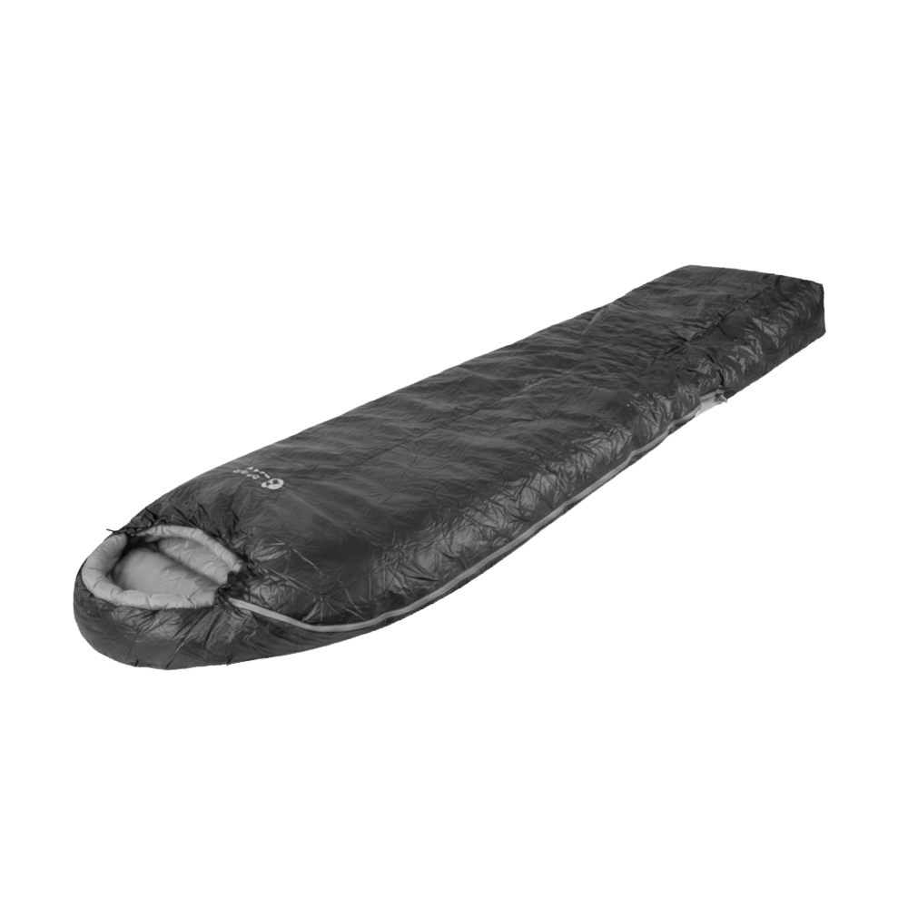 BOLSA DE DORMIR 210 X 80 CM TIPO MOMIA CON RELLENO DE PLUMON DE PATO ULTRALIGERA DIMAN DUCK DOWN - 2
