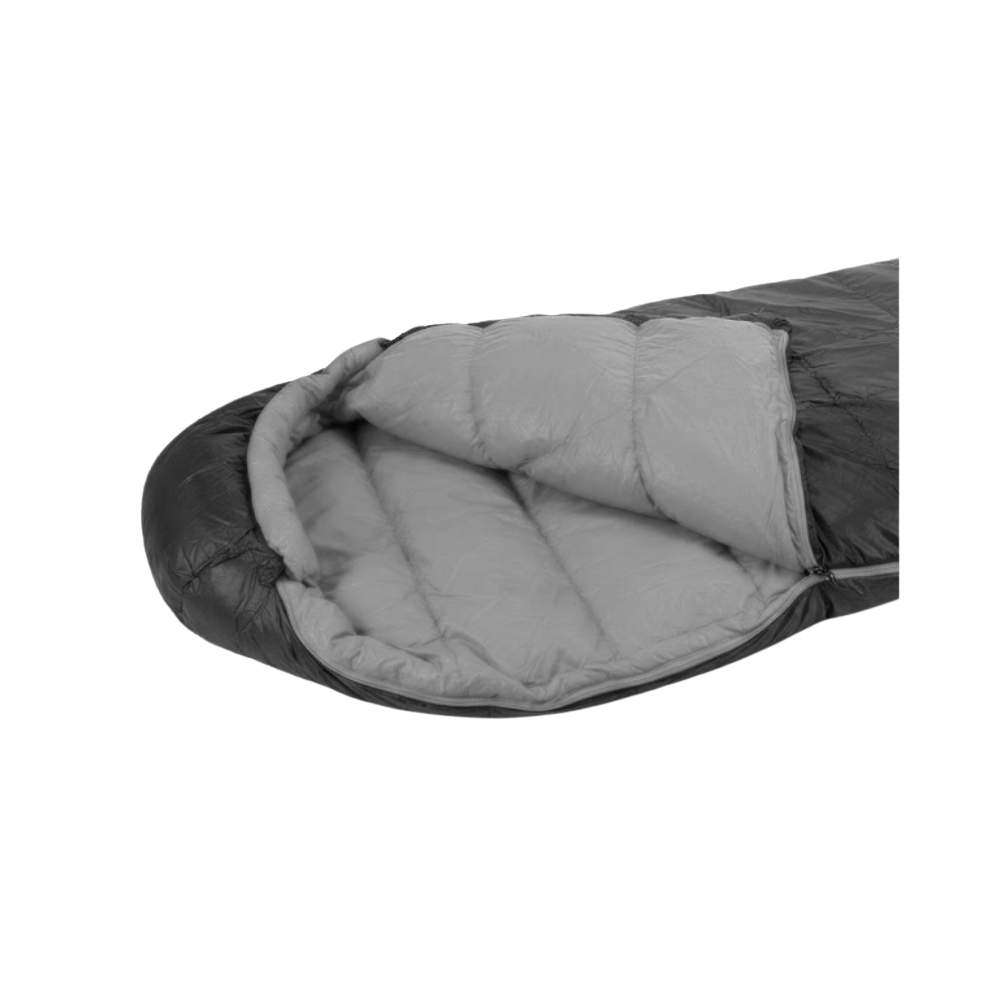 BOLSA DE DORMIR 210 X 80 CM TIPO MOMIA CON RELLENO DE PLUMON DE PATO ULTRALIGERA DIMAN DUCK DOWN - 3
