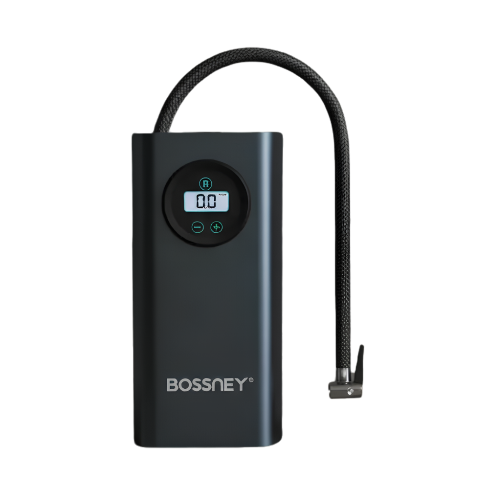 INFLADOR COMPRESOR DE AIRE PORTATIL MULTIFUNCIONAL BOSSNEY BS-D5820 - 2