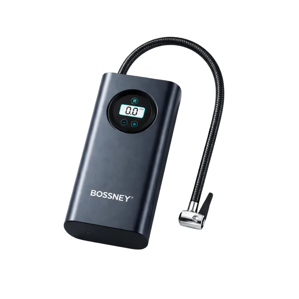 INFLADOR COMPRESOR DE AIRE PORTATIL MULTIFUNCIONAL BOSSNEY BS-D5820 - 3