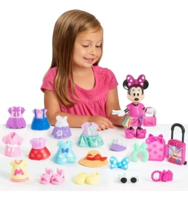 MUÑECA MINNIE MOUSE FASHION- 18CMS CON 25 PIEZAS - 2