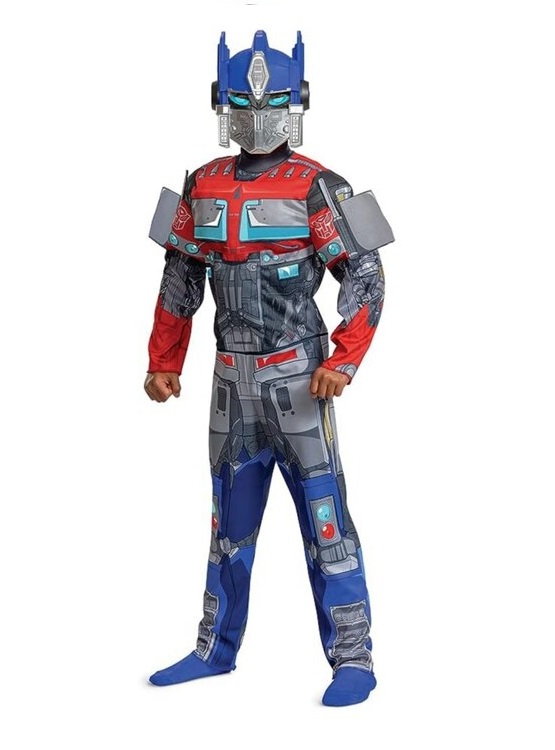 TRANSFORMERS OPTIMUS PRIME MOVIE DISGUISE NIÑOS TALLA S 6-7 - 1