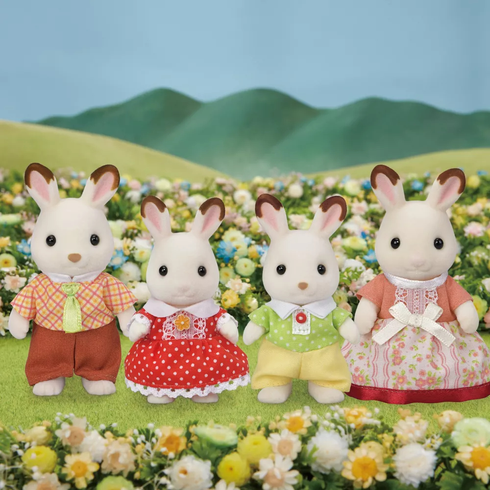 TERNURINES SYLVANIAN CALICO CRITTERS FAMILIA CONEJITO - 3