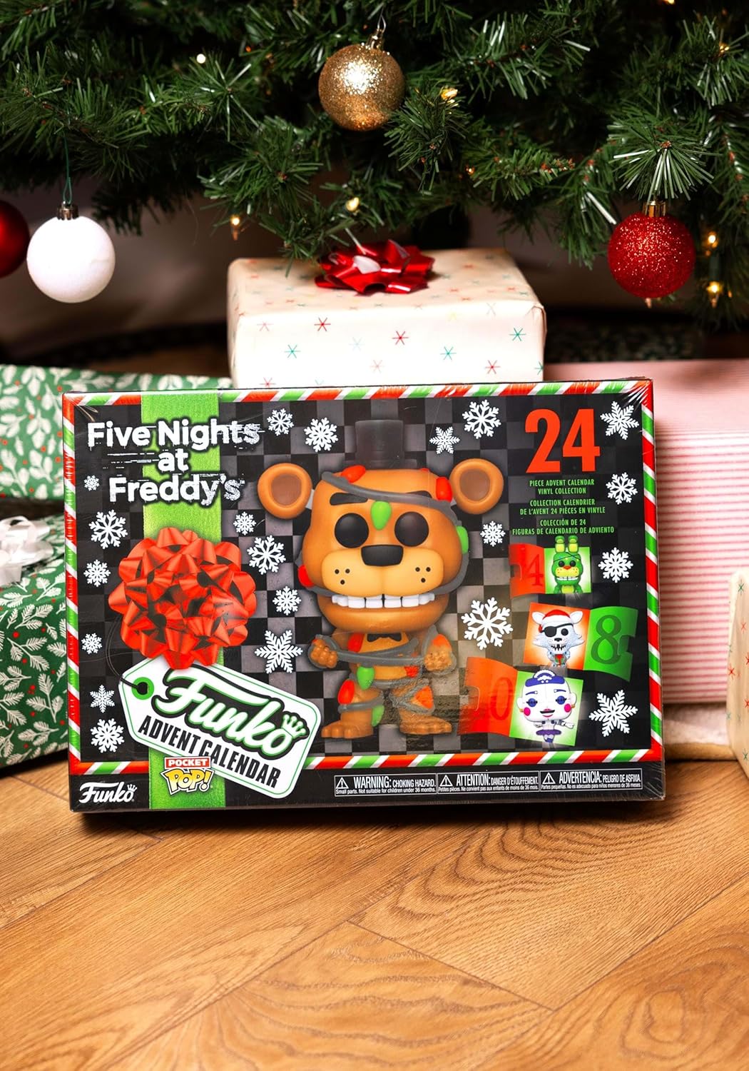 CALENDARIO ADVIENTO 24 DIAS FNAF FIVE NIGHTS AT FREDDYS POCKET POP FIGURAS VINILO - 3