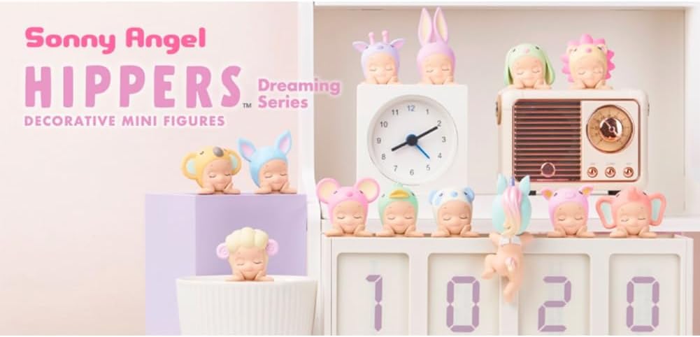 SONNY ANGEL HIPPERS DUP PACK X 2 CAJITAS DREAMING SERIES - 3